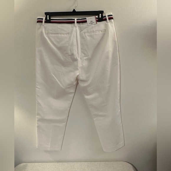Tommy Hilfiger Stretch Slim Crop Pants Size 14 - Picture 2 of 8